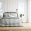 Cosy Check Brushed Cotton Duvet Cover Set-100918981