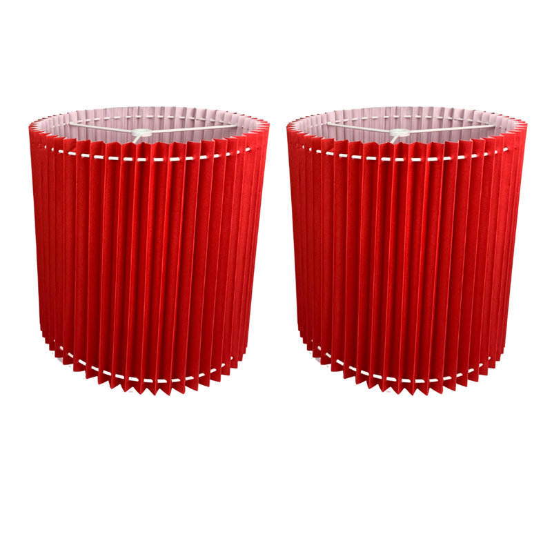 Royal Designs, Inc. 5E5BD5AFCC774DE2BD8A1D16FE6D9A0D Norah, H 12 po x l 13 po x P 13 po, Rouge