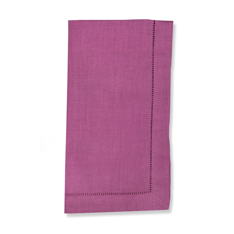 Festival Linen Rectangle Napkins, Orchid