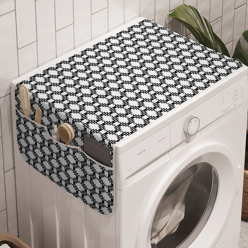 Ensemble de 2 bacs à linge de 47 po x 18,5 po gris anthracite East Urban Home Boho