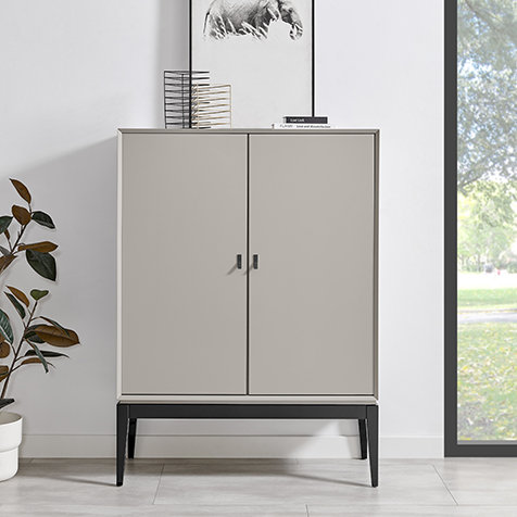 Rozele Accent Cabinet, Flannel Grey