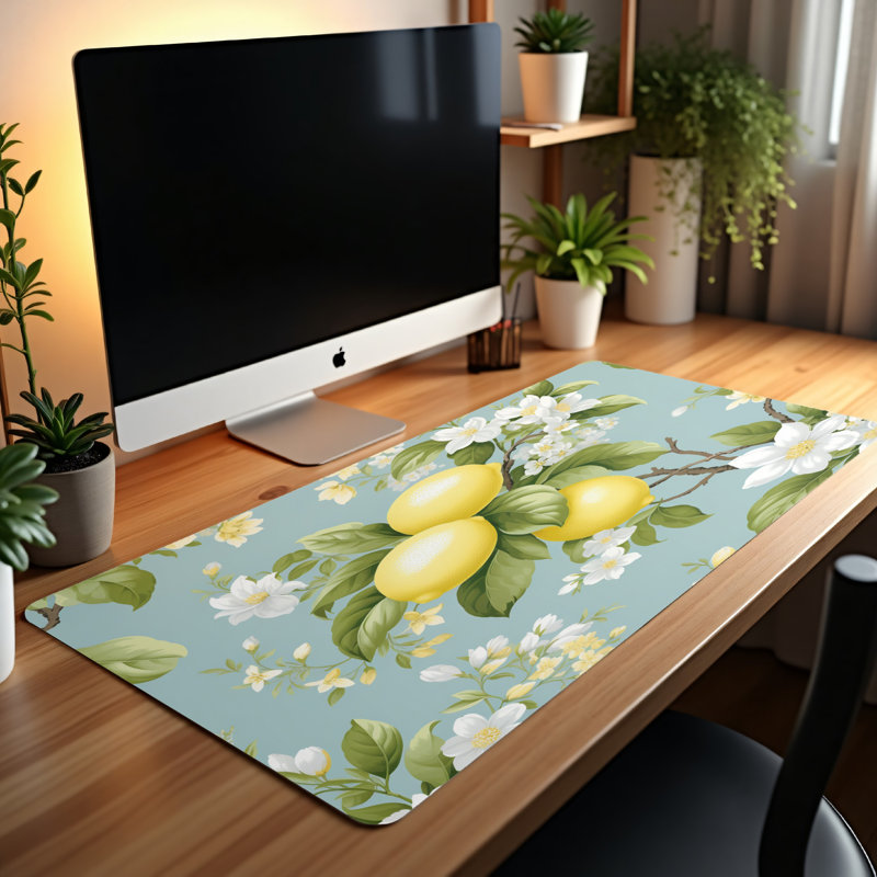 Polyester Desk Pad, 31.5x15.5