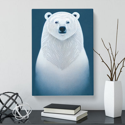 Parley Polar Bear - Wrapped Canvas