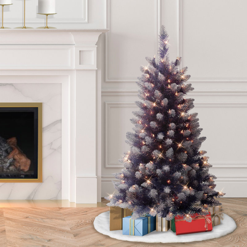 47' Lighted Pine Christmas Tree