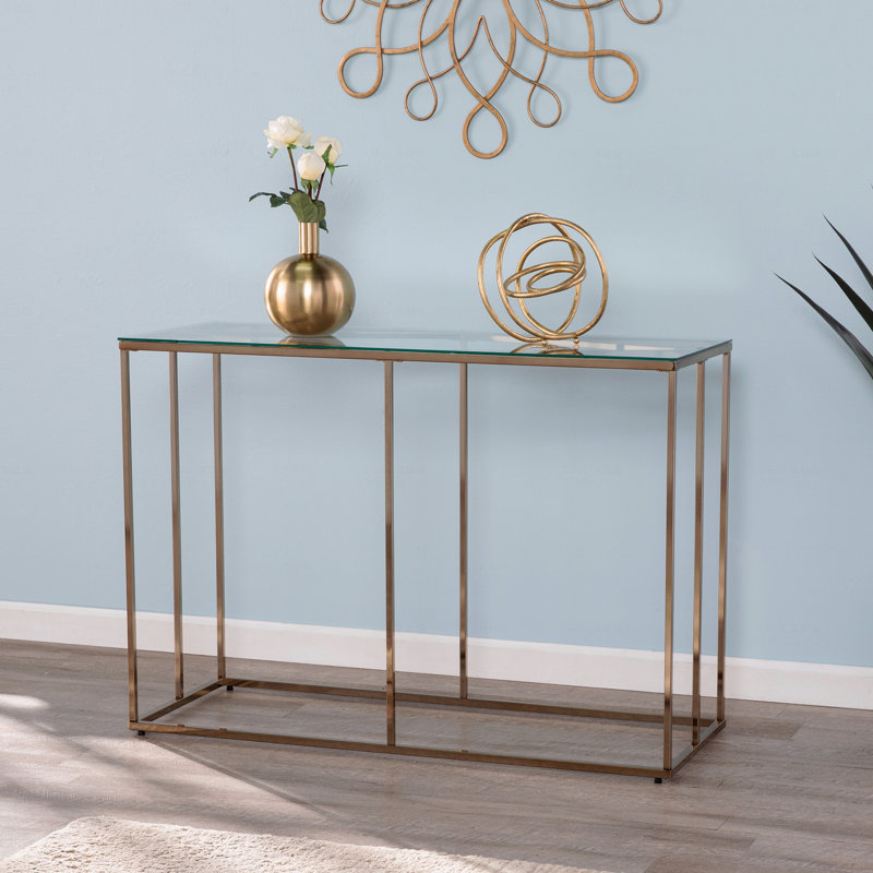 Console 42 po Champagne Gold