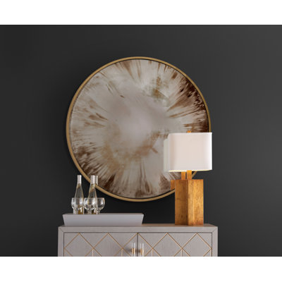 Keillin Metal Flat Wall Mirror