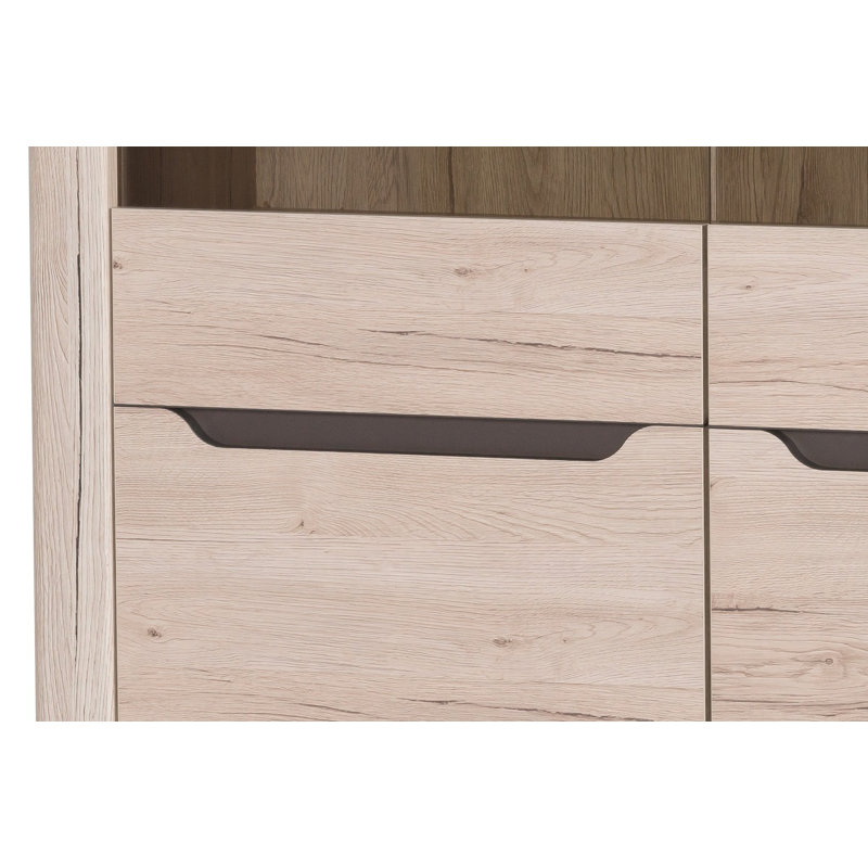 Desjo Standard 2-Doors Display Cabinet, With LED