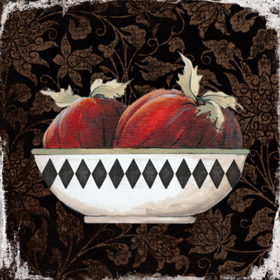 Bowl Of Tomatos - Wrapped Canvas Print