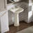 Cimarron 26.81" Vitreous China U-Shape Pedestal Bathroom Sink with Overflow-10940875-19195628