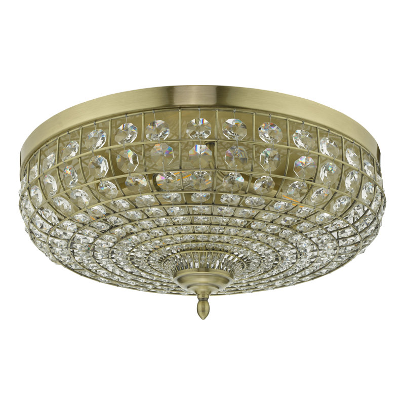 Dougan Crystal Flush Mount