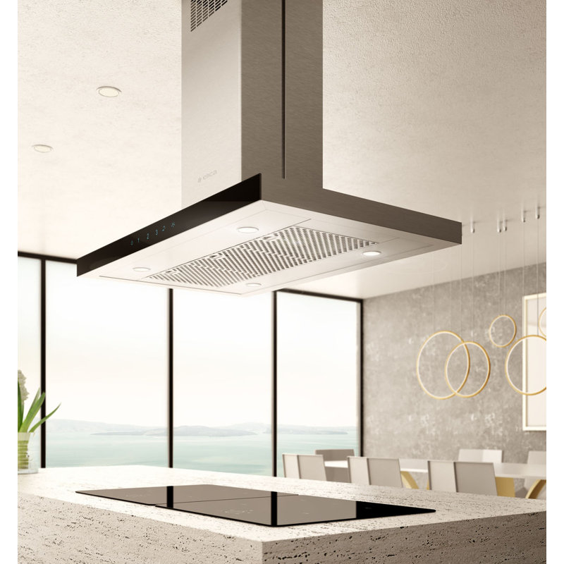 Hotte pour îlot de cuisine à conduit 42" 600 cfm Maggiore