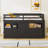 Twin Size Loft Bed With 4 Drawers, Underneath Cabinet And Shelves-97691128