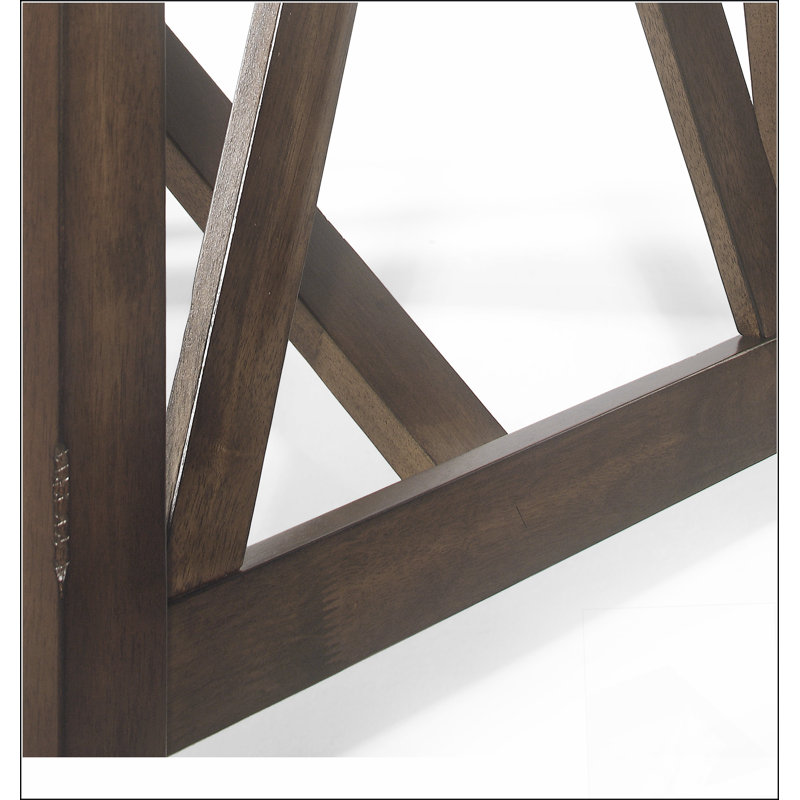 Table à manger Essentiel à la maison, durable et robuste, et attrayant, Brun antique