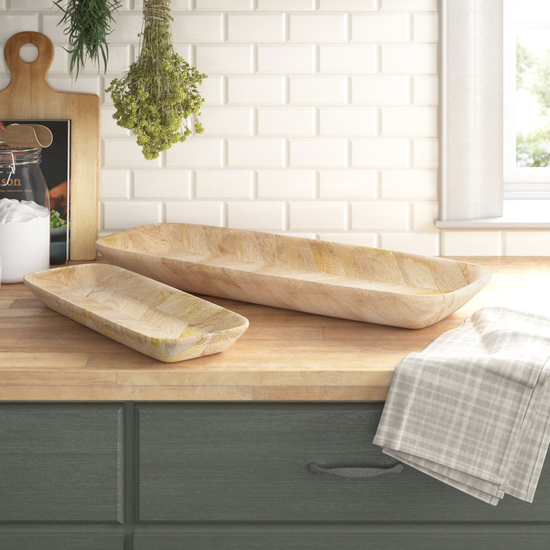 Solid Wood Decorative Tray