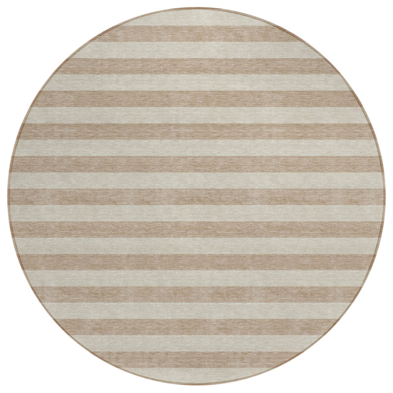 Tapis intérieur / extérieur Chrishanna, Rond 8 pi