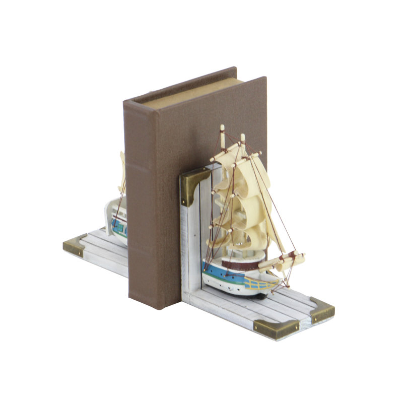 Nautical Non-skid Bookends