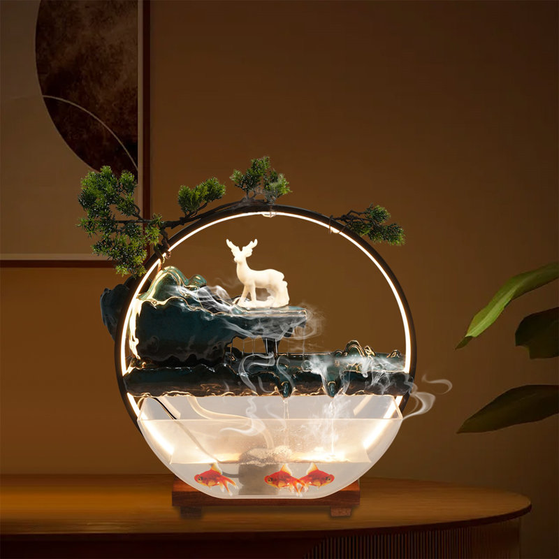 Fontaine cartel avec lumière