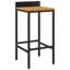  Ensemble de bar de jardin noir