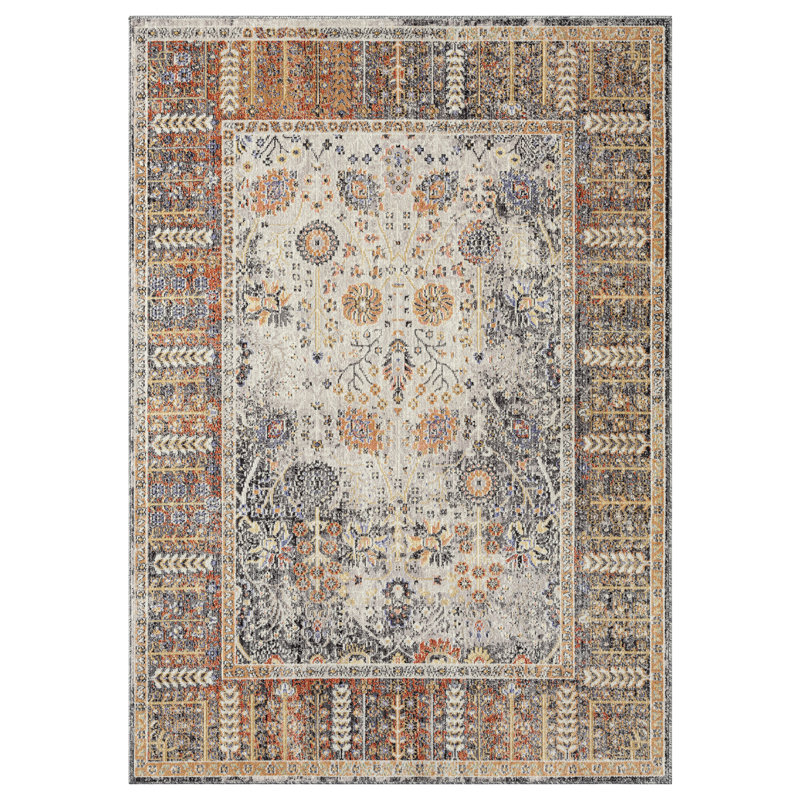 Luxe Weavers Vintage Floral Area Rug, Rectangle 8'6" x 12'4"