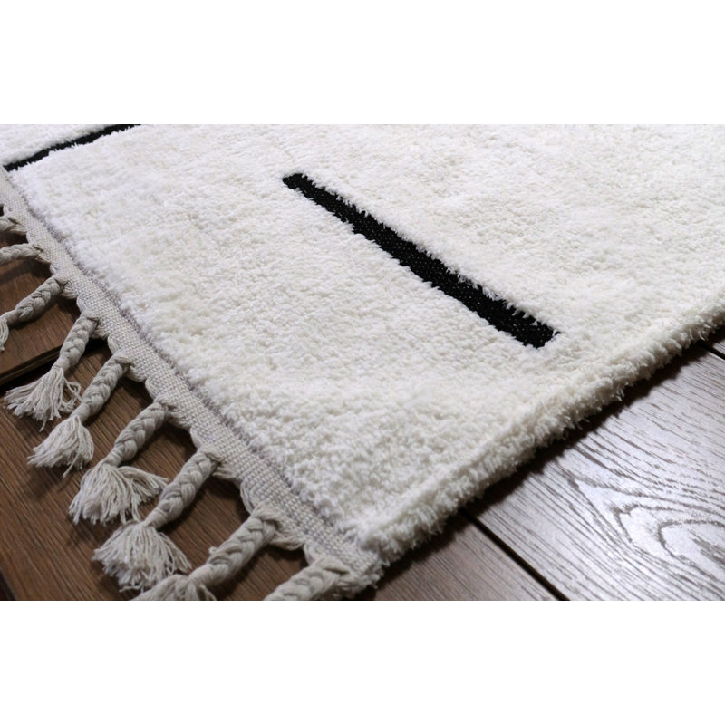 Jasrah Geometric Area Rug, Rectangle 120 x 180cm