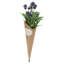 26" Artificial Blue Thistle Stems