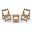 Ensemble de chaise et table d'extérieur Hips