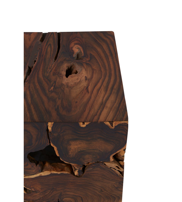 Solid Wood End Table