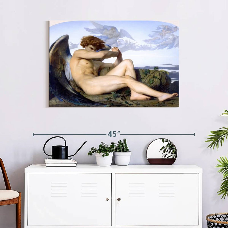 " The Fallen Angel Canvas Print ", 24" H x 36" W x 1.25" D