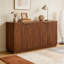 Buffet 63 "à rayures verticales avec rangement-16080548