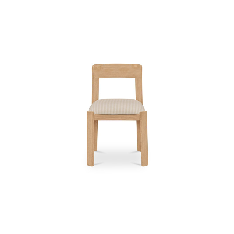 Oli Dining Chair Dark Green-Set of Two, White; Gray