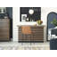 Anaysia Upholstered Counter Stool with Metal Frame-61573584