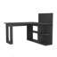 Bureau d'ordinateur Masai, cinq tablettes ouvertes-723870141