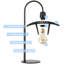 Lampe de chevet avec cage en métal