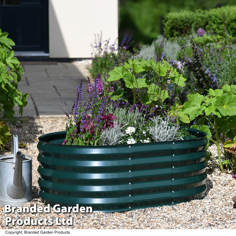 Dakhla Metal Raised Flower Bed (x2)