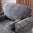 Chenille Oversized Chaise Lounge Sleeper Armchair-667286444