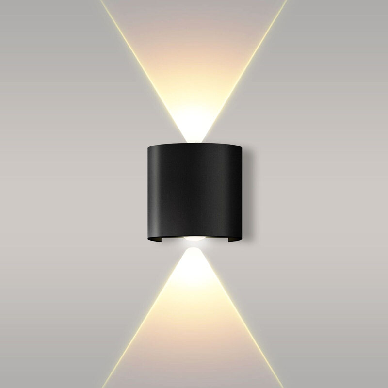 Avren Black 8cm H Integrated LED, 2 Lights
