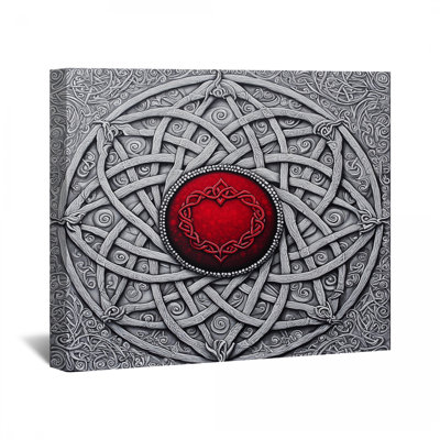 Celtic Knot Canvas Wrap - Symbolism Wall Decor