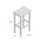 Tabouret de bar Harlon-28124356