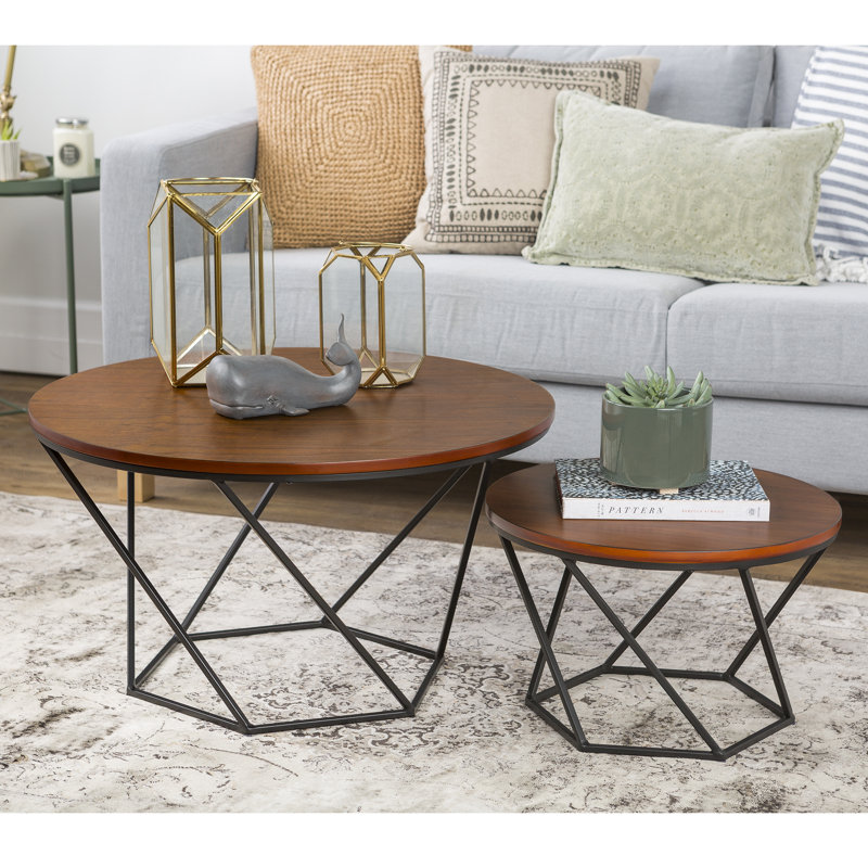 Anamaria Sled Coffee Table, Black