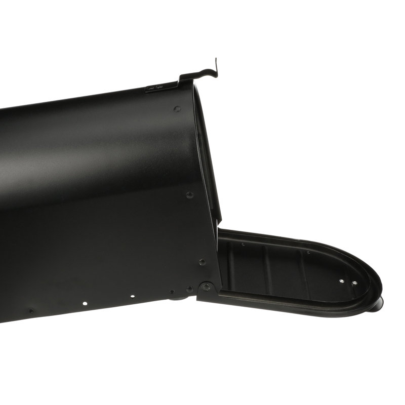 Admiral aluminium, boîte aux lettres post-montage, Noir texturé, H 11,4 po x l 8,7 po x P 23,1 po