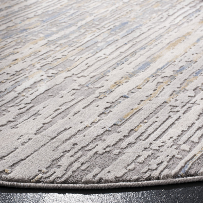 Daniel Performance Abstract Rug, Round 6'7"