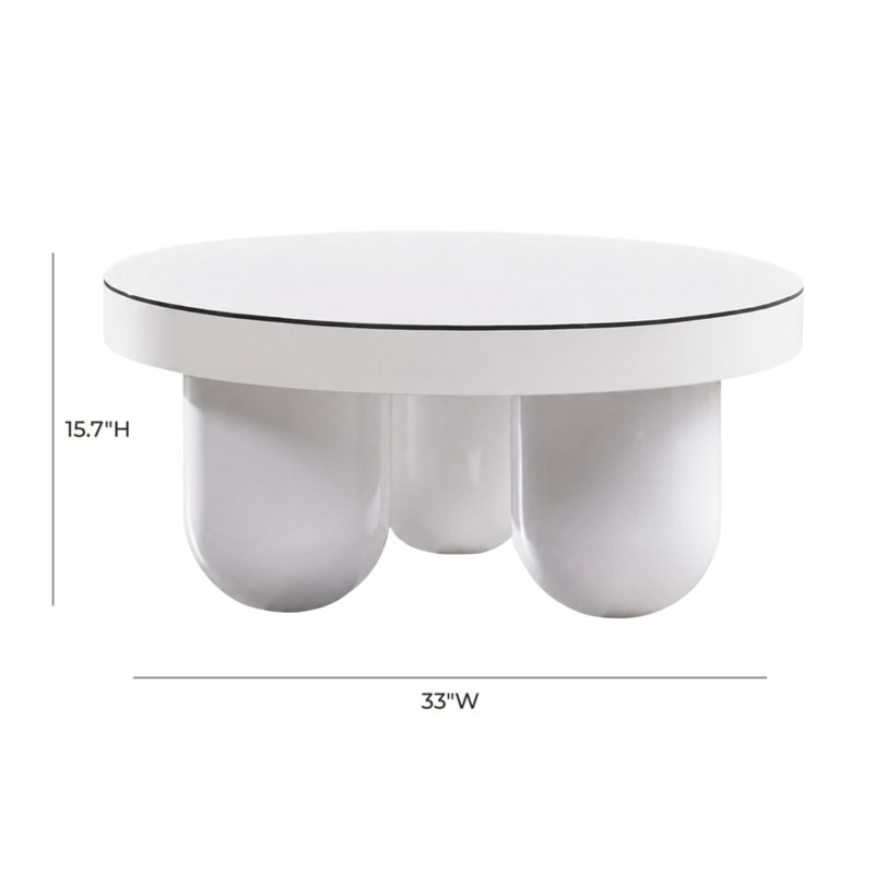 Table basse à 3 pieds