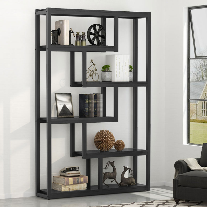 Glenside Etagere Bookcase, Black