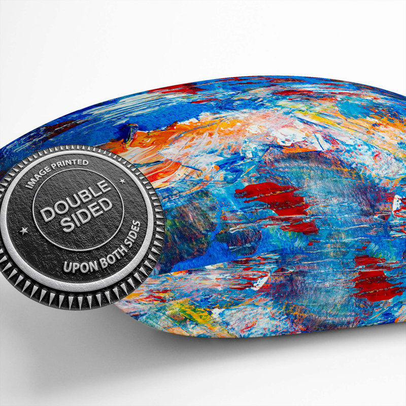 Abstract Square Throw Cushion, 40 x 40 cm