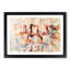 Abstract Art Painting Vol.355 by S.Johnson - Framed Print-55616073-55616074