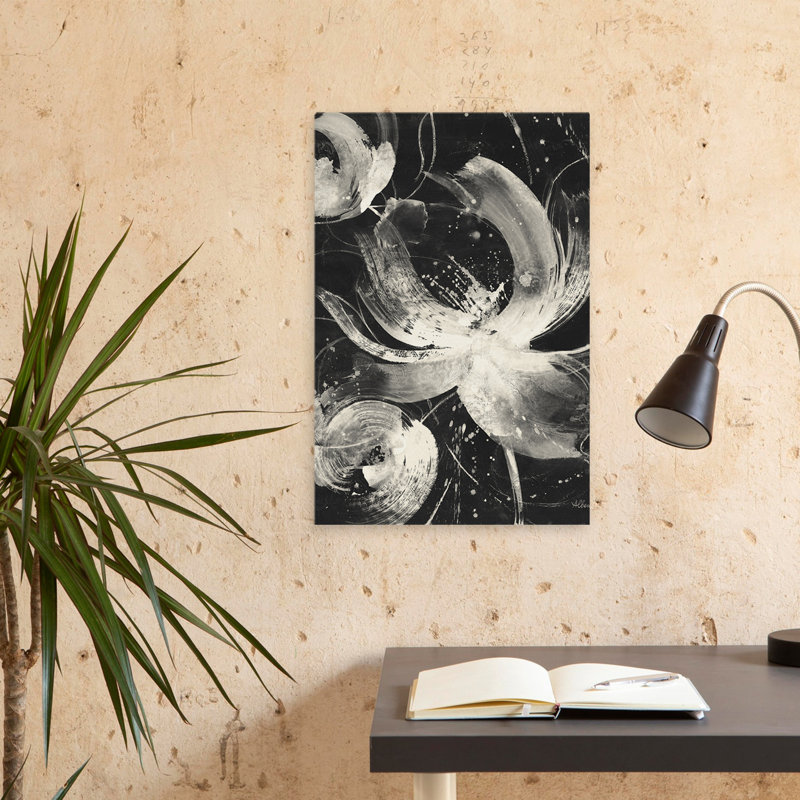Contemporain et minimaliste audacieux III vertical foncé, H 24 po x l 16 po