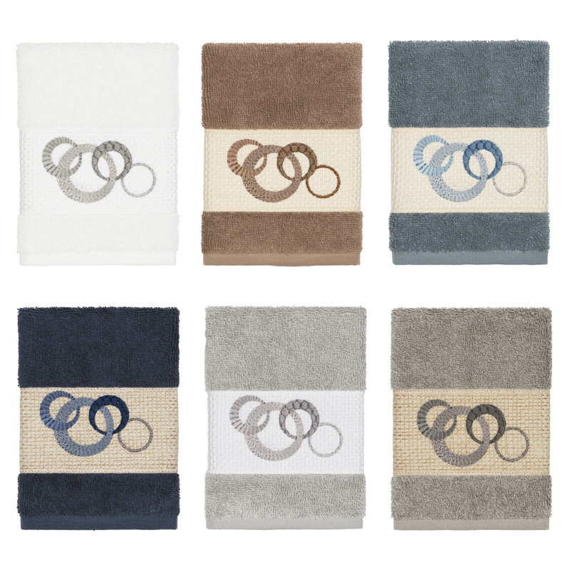 Gant de toilette Annabelle, Bleu sarcelle