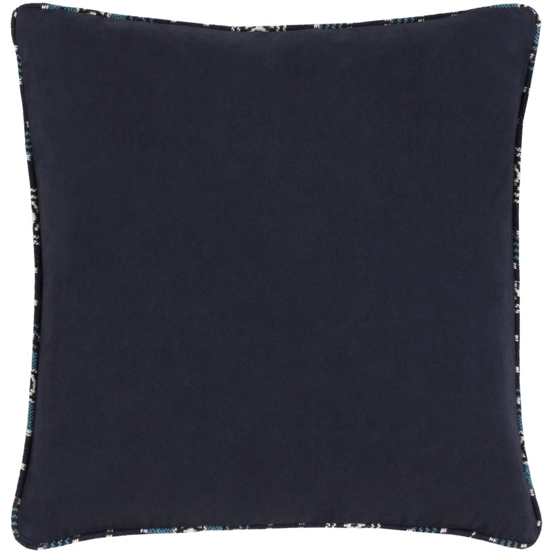 Maya 22" Euro Cotton Polyester Throw Pillow