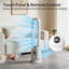 Ventilateur électrique 32 "sans pales 32" 40W 110V 12 vitesses