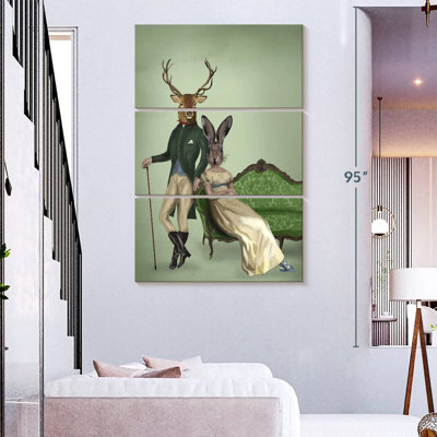 Ketti Mr. Deer And Mrs. Rabbit I